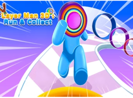 Layer Man 3D: Run Collect