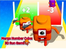 Merge Number Cube 3d Run Game