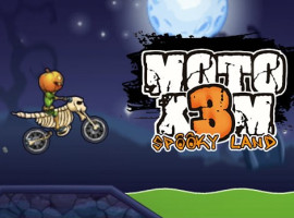 Moto X3M 6: Spooky Land